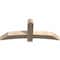 Ekena Millwork Bellingham Smooth Timber Gable Bracket, Douglas Fir, 60"W x 25"H x 5 1/2"D x 5 1/2"F, 10/12 Pitch GBW060X25X0606BEL00SDF - alternate 5